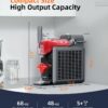 Slushie Machine - Professional Frozen Drink Maker No Ice Needed- 70 oz Slushy Machine for Home with LED Display - One-Touch Reservation & 6 Pre-set Programs for Frozen Margaritas, Frappés & Ice Cream