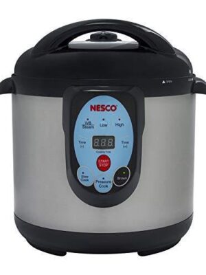 NESCO NPC-9 Smart Pressure Canner and Cooker, 9.5 quart, Stainless Steel