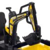 3-in-1 Ride-On Tractor, 24V Electric, Excavator & Bulldozer, Remote Control, LED, Music, USB/Bluetooth max 66 lbs – Bright-yellow