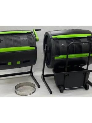 2 �� RSI Maze 65 Gallon Composters with 1 Cart and 1 Sifter �� Plastic
