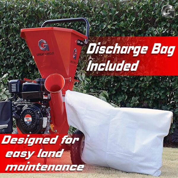 4610bc9633314567a9f71723ee32c2e3 Wood Chipper Shredder Mulcher Heavy Duty Gas Powered