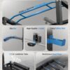 Sportsroyals Power Cage,1600lbs Multi-Function Power Rack with Adjustable Cable Crossover System and More Training Attachment, Weight Cage for Home Gym