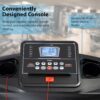 SereneLife Folding Treadmill - Foldable Home Fitness Equipment with LCD for Walking & Running - Cardio Exercise Machine - Preset and Adjustable Programs - Bluetooth Connectivity