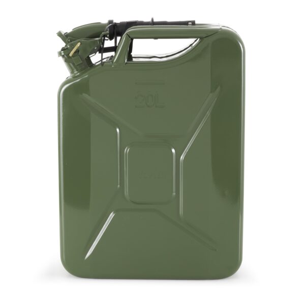 Wavian 3008 5.3 Gallon 20 Liter Authentic CARB Jerry Can with Spout, Green
