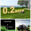 YUKA Mini 500H Robot Lawn Mower Reception 0.12 Acre, Max. 0.17 Acre, Ultrasense AI Vision+ RTK Positioning, Auto Mapping, App Control,45% Slope, Cutting Height 2''~3.5'', 3 Mowing Zones