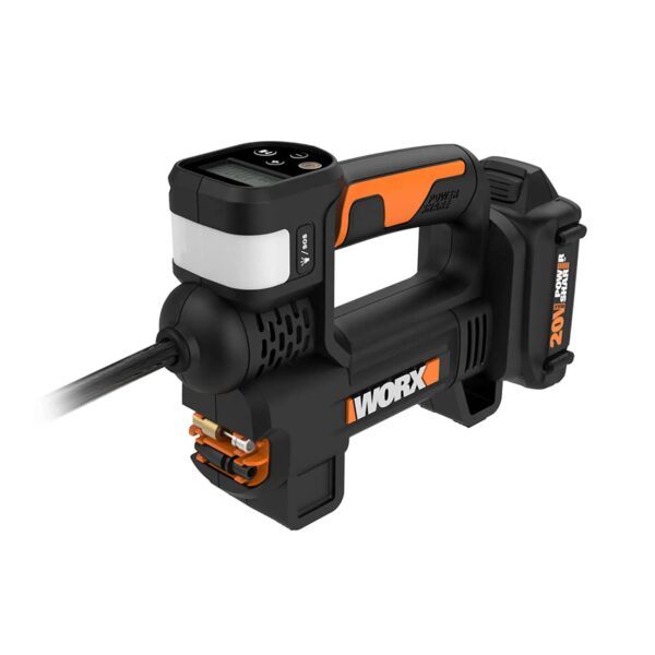 571fb6b2f1bd445b8fdb7ca334778af4 20V MAX Cordless Multi-Function Air Pump Inflator (1 x 2.0aH Battery and 1 x Charger Included) - Black