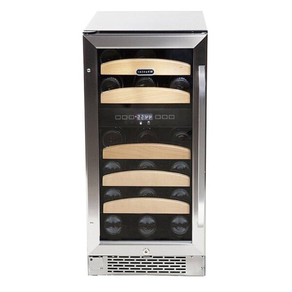 28 Bottle Dual Temperature Zone Built-in Wine Refrigerator