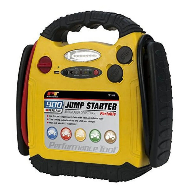 W1665 900 amp Jump Starter, Inflator
