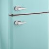 3.1 Cu. ft. Retro Mini Fridge with Top Freezer – Cool Mint