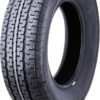 set of 4 Heavy Duty Trailer Tires ST205/75R15 205 75 15 10-Ply Load Range E Steel Belted Radial w/Scuff Guard