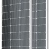Solar Panel 100 Watt 12 Volt, High-Efficiency Monocrystalline PV Module Power Charger for RV Marine Rooftop Farm Battery and Other Off-Grid Applications, RNG-100D-SS, Single 100W