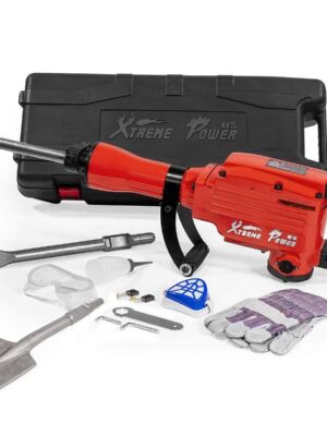2200W Demolition Jack Hammer Concrete Breaker w/Asphalt + Case
