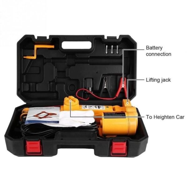 5d8d33eade594cdeb7db9defd839a48b 3Ton 12V DC Automotive Car Electric Jack Lifting SUV Van Garage and Emergency Equipment