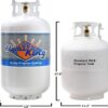 YSN301a Overflow Protection Device Valve, DOT and TC Compliant, White