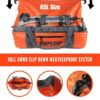 UNPLUG Ultimate Adventure Bag -1680D Heavy Duty Waterproof Travel Duffel Bags for Camping, Motorcycle Dry Bag, Waterproof Bags for Boating, Waterproof Duffle Backpack,Tactical Duffle Bag