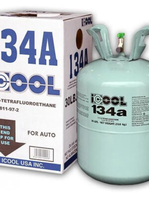 R134A Refrigerant, Full of R-134A, Net 30LB Tank, Suitable for automotive air conditioners, refrigerators-Make in USA