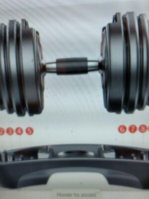 2 (Two) New Adjustable Dumbbells 552, A Pair.