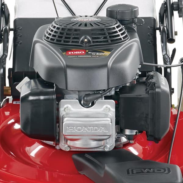 652e7ca253334ec79d8b13f825194525 Self-propelled gas mower, 22-inch 170cc OHV engine high-wheel RWD 3-in-1 with height adjustment, oil included