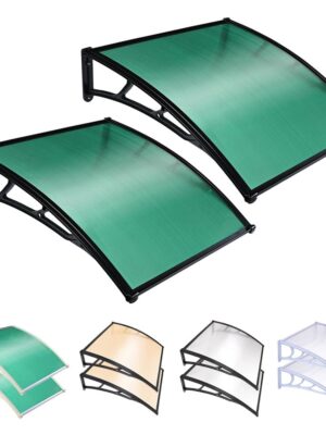 2 Pcs 3ft Awning Patio Cover Rain Protection Window