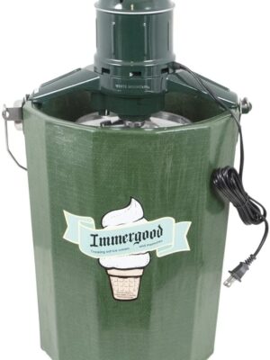 ‘- 6 qt. – Old Fashioned Ice Cream Maker w/Motor