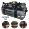 UNPLUG Ultimate Adventure Bag -1680D Heavy Duty Waterproof Travel Duffel Bags for Camping, Motorcycle Dry Bag, Waterproof Bags for Boating, Waterproof Duffle Backpack,Tactical Duffle Bag
