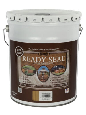 Ready Seal 512 Stain and Sealer, Natural Cedar, 5 gal