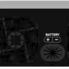 Xijia 3600W Hybrid Pure Sine Wave Power Inverter with 120A MPPT Solar Charger，dc 24V to ac 110v 60HZ Solar Converter for Home,Car ＆Cabin (DC24V(Range20V-30V) 3600VA)