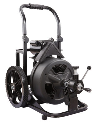 XtremepowerUS 45078 45078 Drain Snake Commercial w/Attachments 100' Electric Sewer