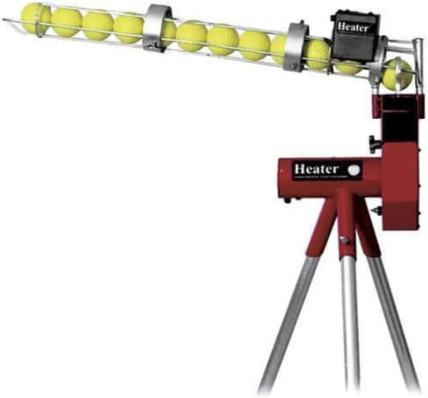 7346d0eabfef425abd0253682c03548c Sports Softball Pitching Machine with 9 Ball Automatic Feeder
