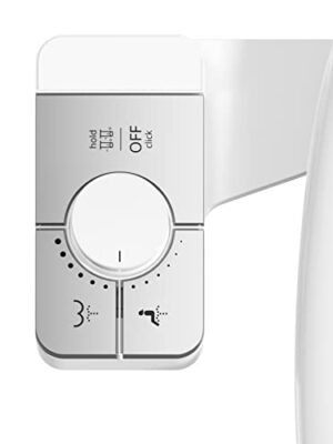 Veken Bidet Attachment for Toilet - Ultra-Slim Self Cleaning Fresh Cold Water Sprayer Bidets