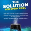 PoolRx 101067 Black Units Swimming-Pool-Algaecides (4 Pack), 20,000-30,000 Gallon