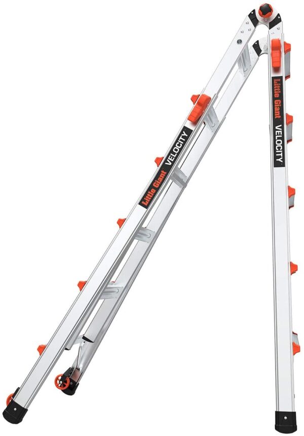 77c1a4e2f6b64195a9f031bb2082ab82 22-Foot Velocity Multi-Use Ladder, 300-Pound Duty Rating, 15422-001