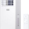 Portable Air Conditioner, 12,000 BTU (8,000 BTU SACC) for Rooms up to 550 Sq. Ft., Portable AC with Follow Me Remote Control and Window Kit, BPACT12WT, White