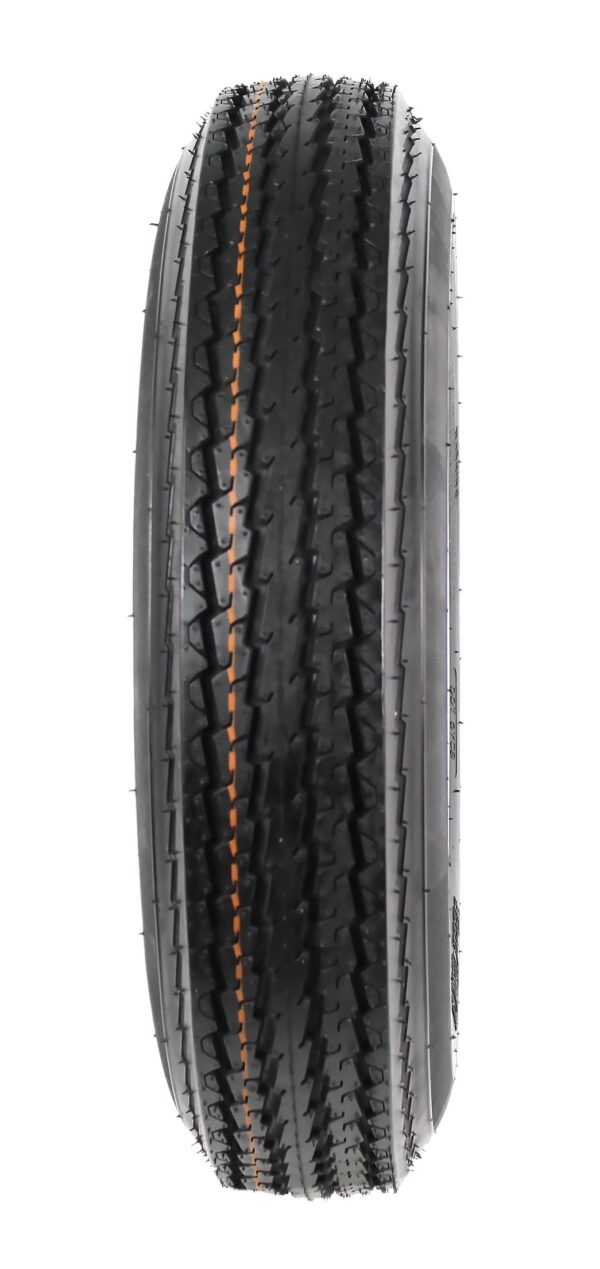 7893afb20c3b4bdcac081ba3f846ea9c Two Trailer Tires On Rims 5.30-12 530-12 5.30 X 12 5 Hole Wheel White Spoke