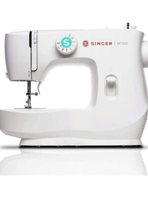 Singer M1500 Sewing Machine, 10 lbs, White