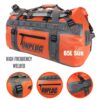 UNPLUG Ultimate Adventure Bag -1680D Heavy Duty Waterproof Travel Duffel Bags for Camping, Motorcycle Dry Bag, Waterproof Bags for Boating, Waterproof Duffle Backpack,Tactical Duffle Bag