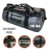 UNPLUG Ultimate Adventure Bag -1680D Heavy Duty Waterproof Travel Duffel Bags for Camping, Motorcycle Dry Bag, Waterproof Bags for Boating, Waterproof Duffle Backpack,Tactical Duffle Bag