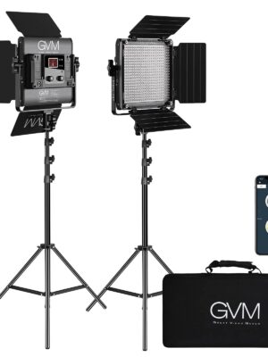 2 Pack LED Video Lighting Kits with APP Control