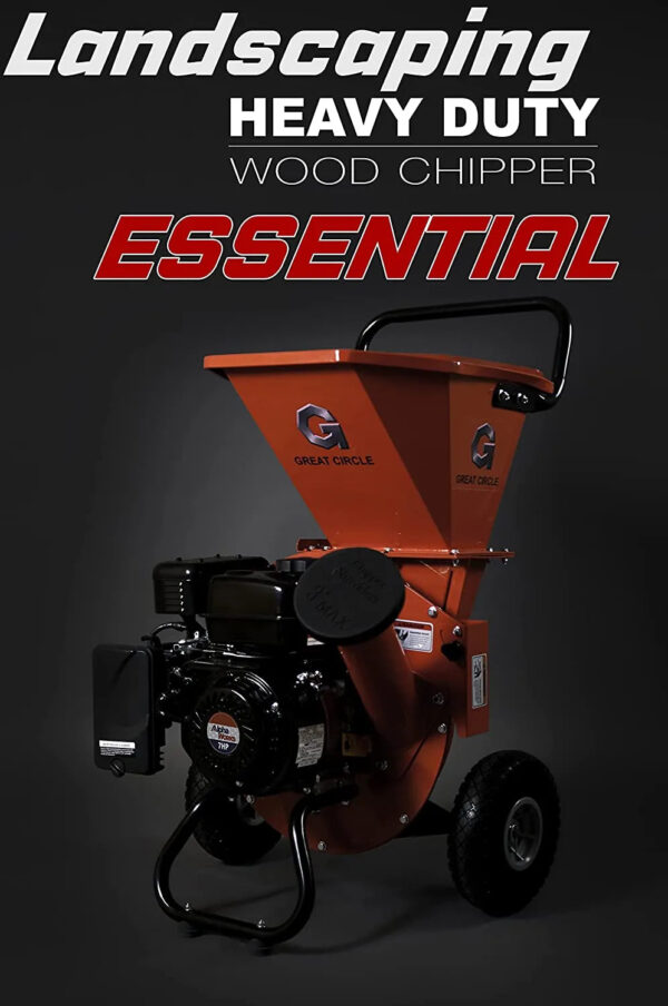 8265323c49e9420b9da2e4b32d0956b3 Wood Chipper Shredder Mulcher Heavy Duty Gas Powered