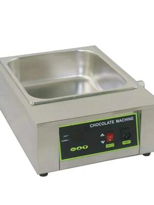 1000W Chocolate Tempering Machine Stainless Steel Electric Chocolate Melter Pot for Bakery Cafe 18kg Capacity