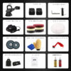 18V Cordless Car Polisher, 15mm Orbit 2000-4800 OPM Portable Buffer Polisher with 7 Variable Speed 2Pcs 4.0Ah Battery, 6 Sponge Pads,2 Wool Pad, Tool Bag for Car Polishing, Waxing