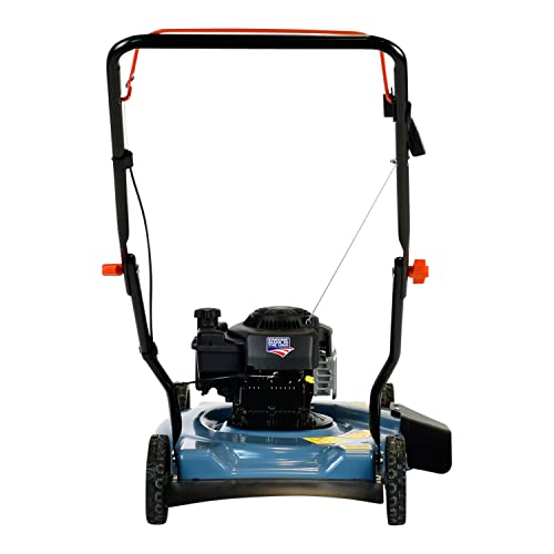 83813210feea494f9da6f82dadf5dcbf SENIX Gas Lawn Mower, 20-Inch, 125 cc 4-Cycle Briggs & Stratton Engine, Push Lawnmower