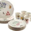 28 Piece Butterfly Meadow Classic Dinnerware Set