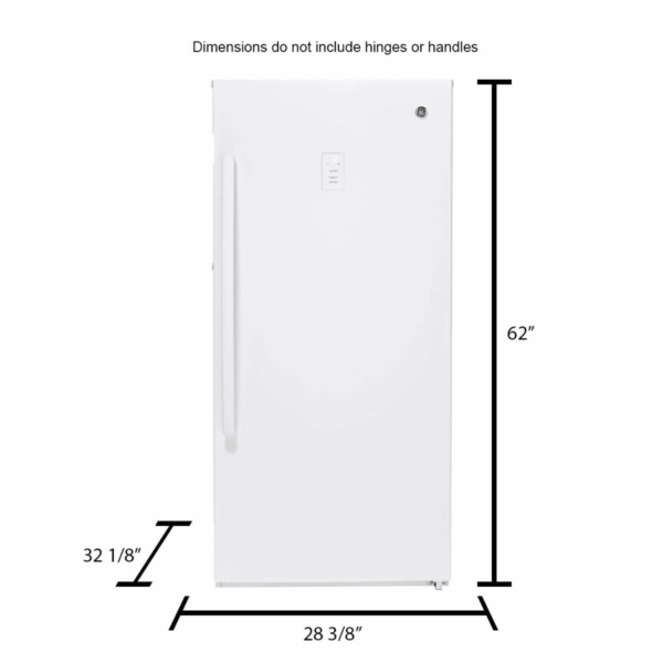 852b9ee9265345b98dbe7202a59dc021 14.1 Cu. ft. White Frost-free Upright Freezer