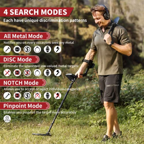 89f27e1491d94fa0afbe34358991b628 ULHUND Upgraded Metal Detectors for Adults-Professional Higher Accuracy and Sensitivity 9 Gold Detector
