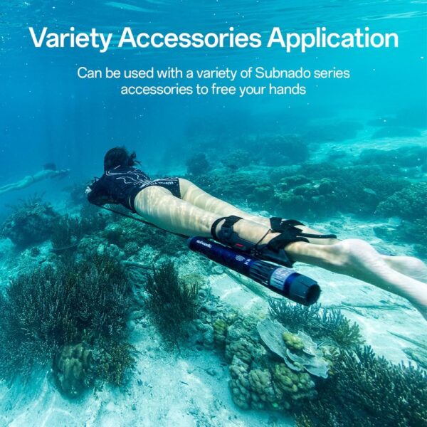 8b00cf7894f243d7b8f8d9ca6d67f959 Waydoo Subnado Underwater Scooter Lite, Water Sports Diving Scooter with Removable Handle, Compact and Portable Water Scooter for Adults&Kids, Scuba Diving Snorkeling Sea Scooter Multiple Uses, Blue