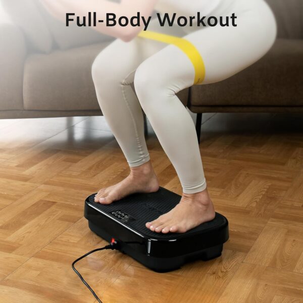 8b745f98610a4659a67f8a81dd06d825 TheNeat Vibration Plate Exercise Machine, Whole Body Workout Vibration Fitness Platform, 330 Lbs Capacity, Low Noise Vibrating Plate Machine for Home & Office, NeatShake