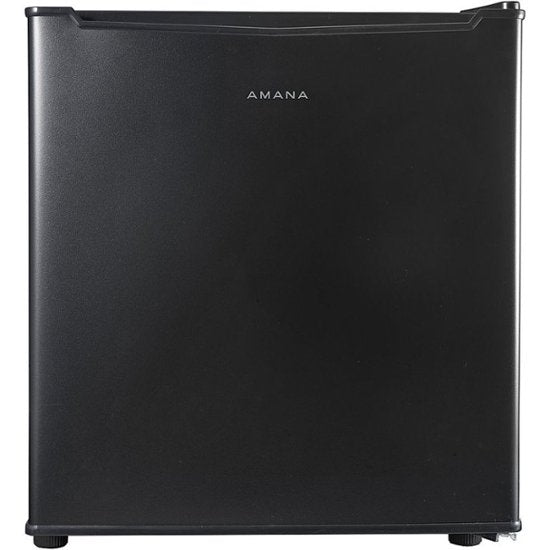 8c8e4e1f131e4dd08e5807bec163d5a1 1.7-Cu. Ft. Single-Door Mini Refrigerator with Half-Width Chiller Compartment Black