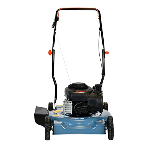 8debf78d85e8477abc1dfd4d6b68d030 SENIX Gas Lawn Mower, 20-Inch, 125 cc 4-Cycle Briggs & Stratton Engine, Push Lawnmower