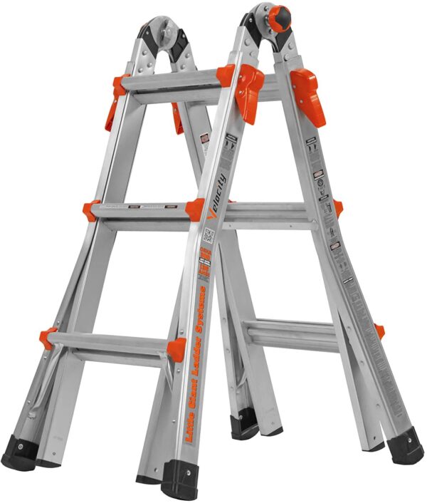 8ebdb30c409b4c32a3879e29a71ae112 22-Foot Velocity Multi-Use Ladder, 300-Pound Duty Rating, 15422-001